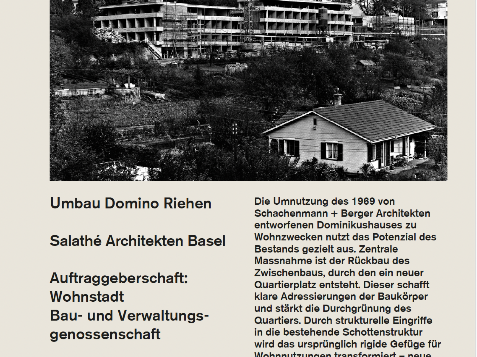 20.09.25; Besichtigung Umbau Domino Riehen